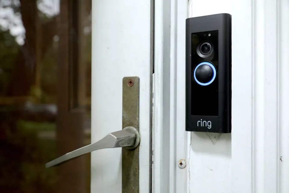 Image of a Ring doorbell